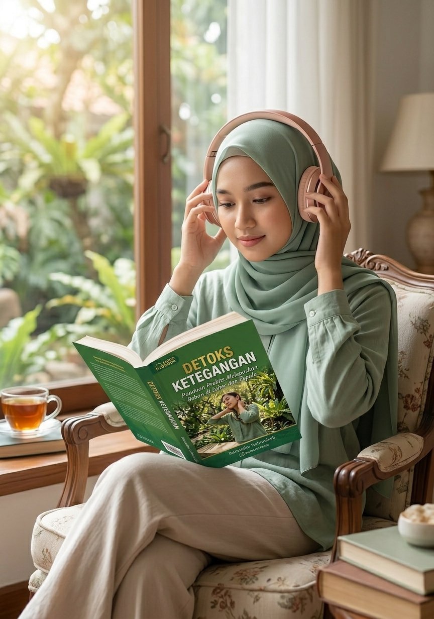DETOKS KETEGANGAN Panduan Praktis Melepaskan Beban di Leher dan Kepala preview 1