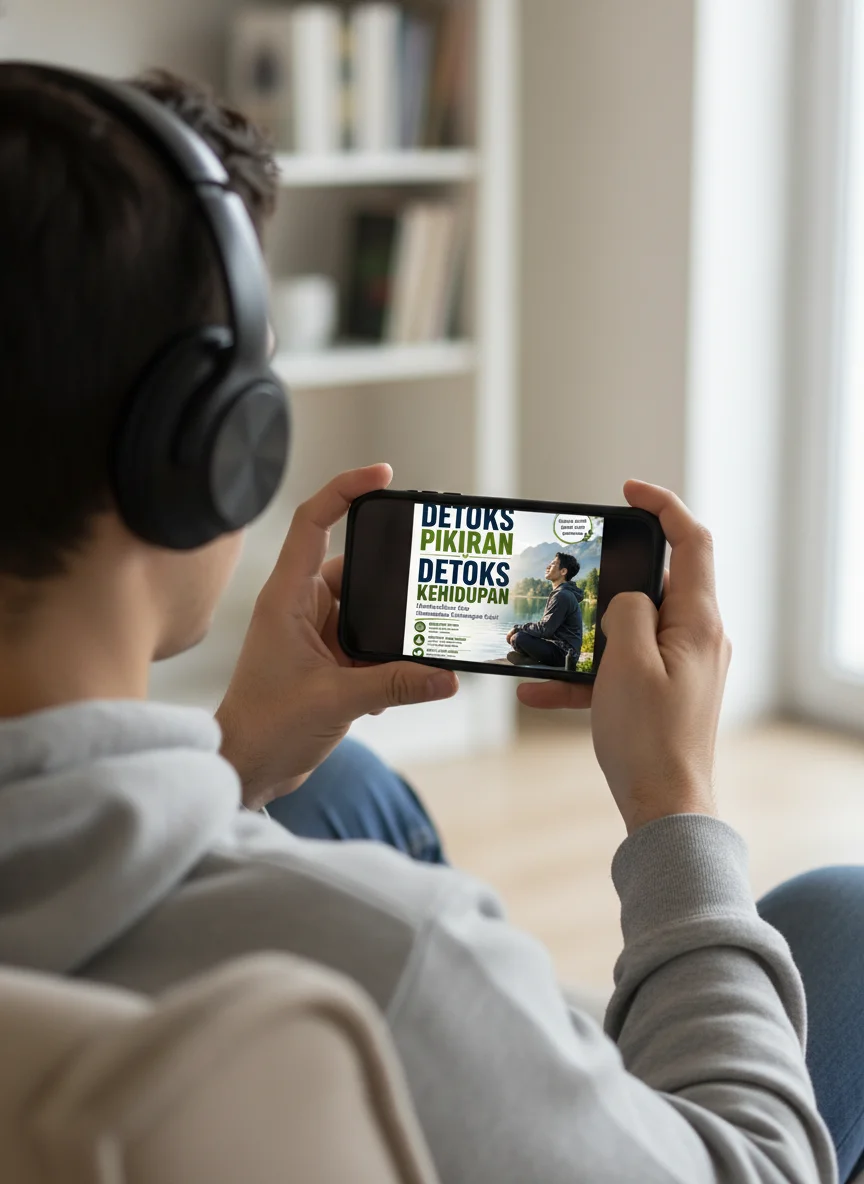 DETOKS PIKIRAN DETOKS KEHIDUPAN Membersihkan Stres Menemukan Ketenangan Sejati preview 3