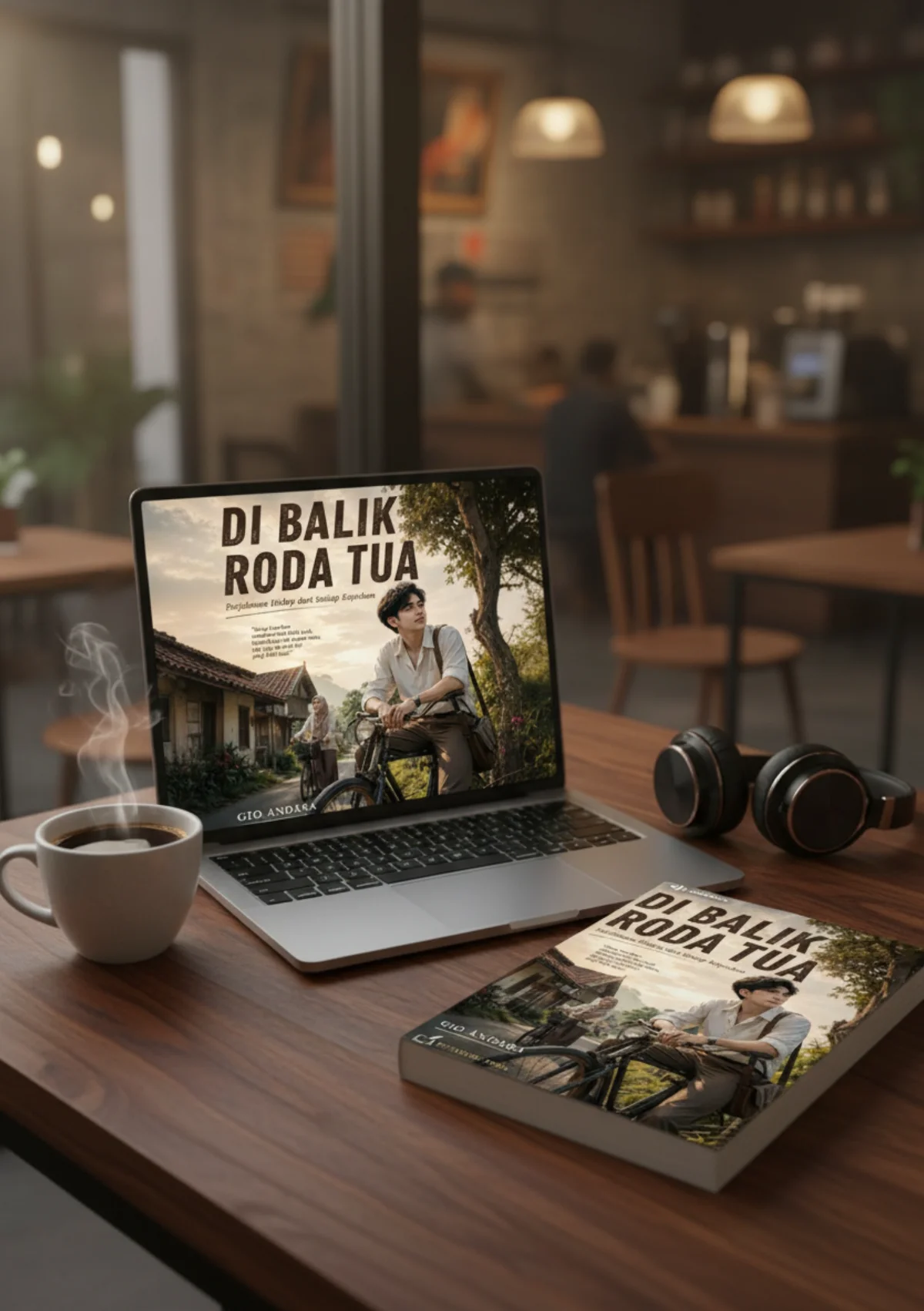 DI BALIK RODA TUA : Perjalanan Hidup dari Setiap Kayuhan preview 2