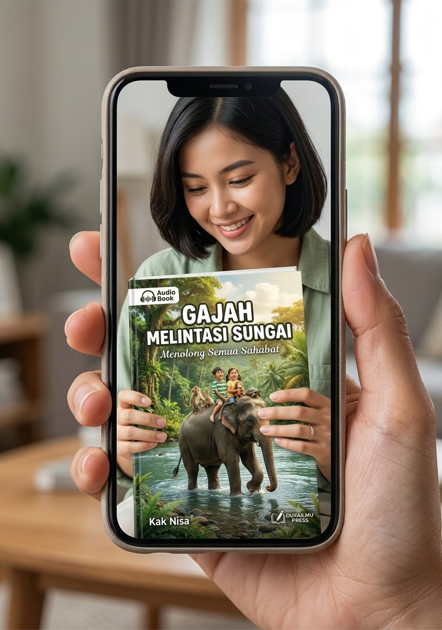 GAJAH MELINTASI SUNGAI Menolong Semua Sahabat preview 3
