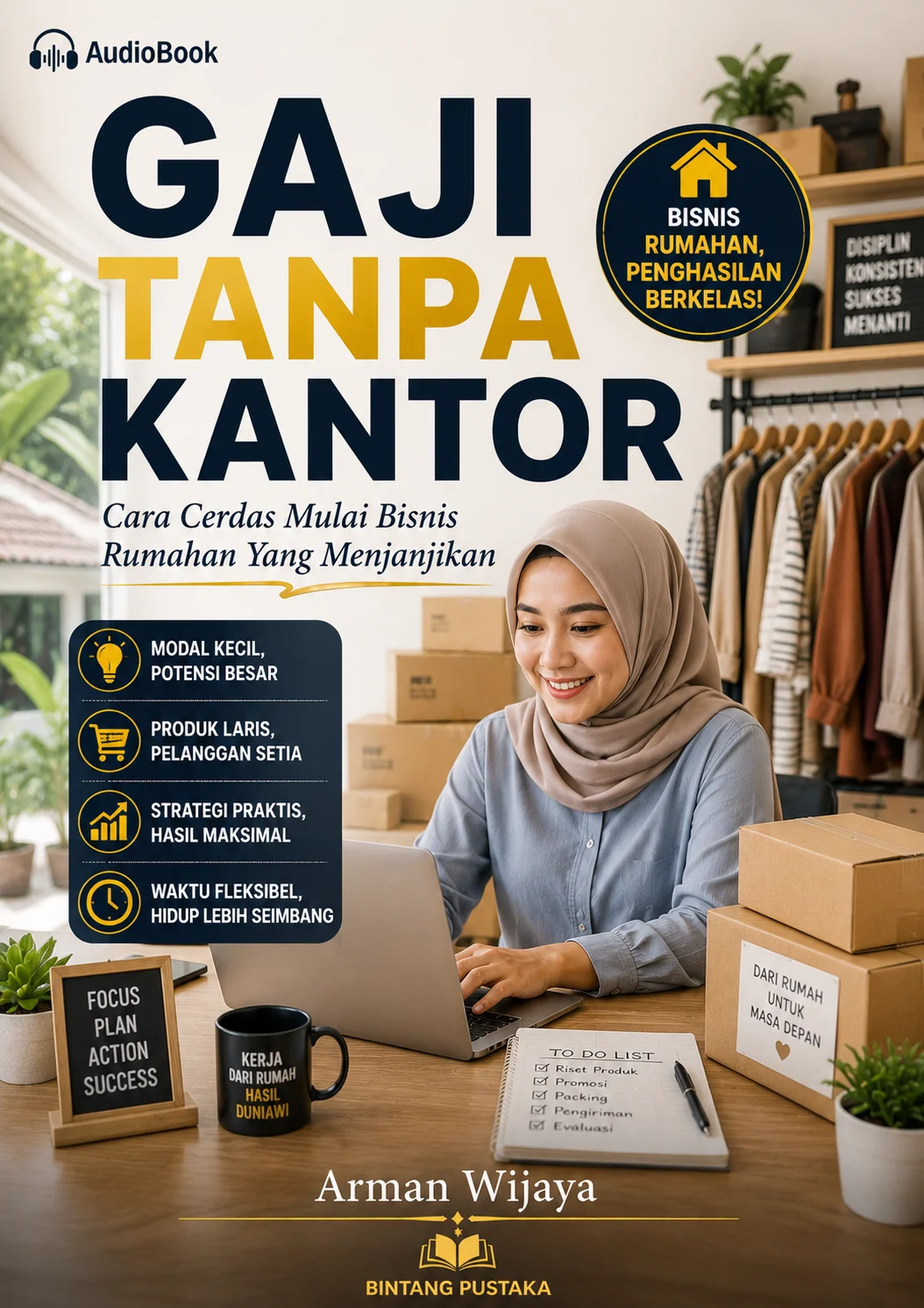 GAJI TANPA KANTOR Cara Cerdas Mulai Bisnis Rumahan Yang Menjanjikan
