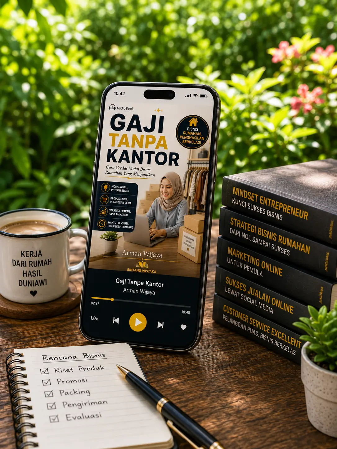 GAJI TANPA KANTOR Cara Cerdas Mulai Bisnis Rumahan Yang Menjanjikan preview 4