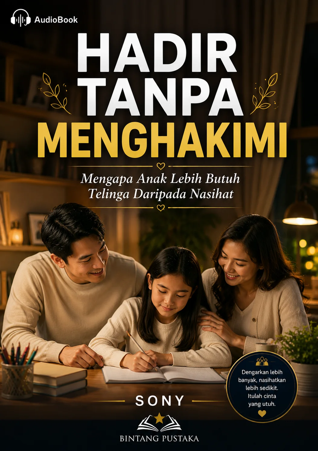 HADIR TANPA MENGHAKIMI Mengapa Anak Lebih Butuh Telinga Daripada Nasihat