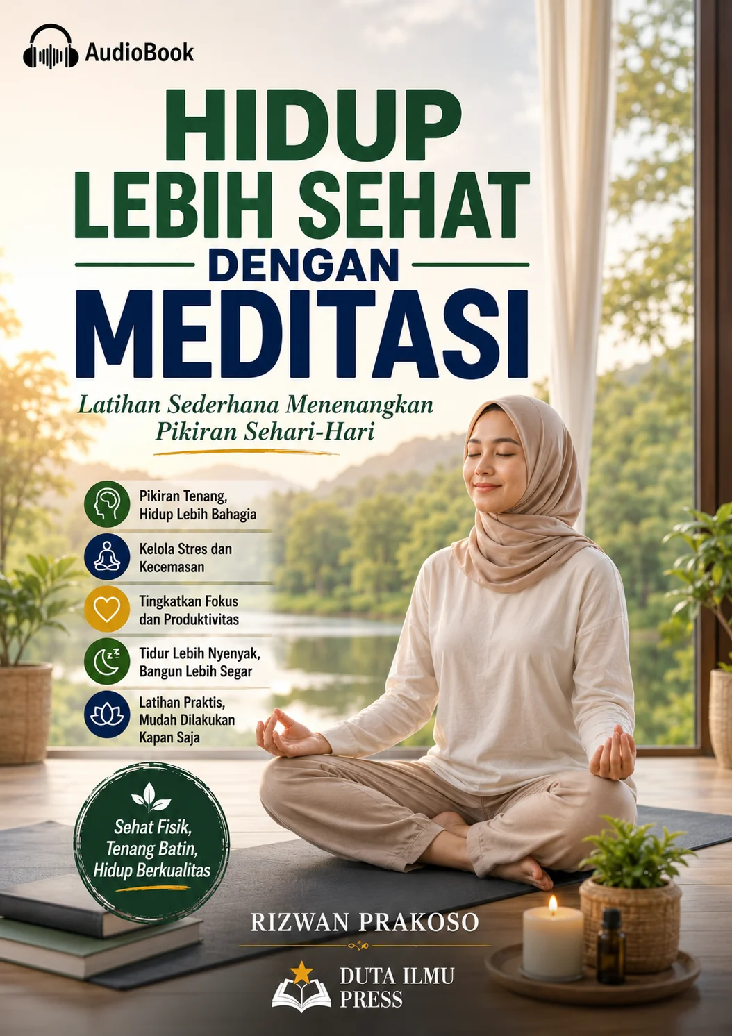 HIDUP LEBIH SEHAT DENGAN MEDITASI Latihan Sederhana Menenangkan Pikiran Sehari-Hari