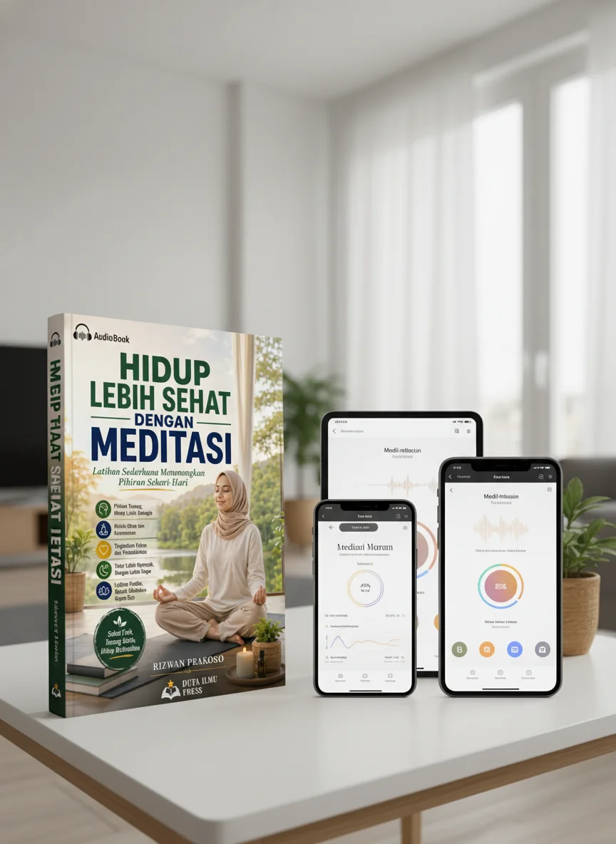 HIDUP LEBIH SEHAT DENGAN MEDITASI Latihan Sederhana Menenangkan Pikiran Sehari-Hari preview 4