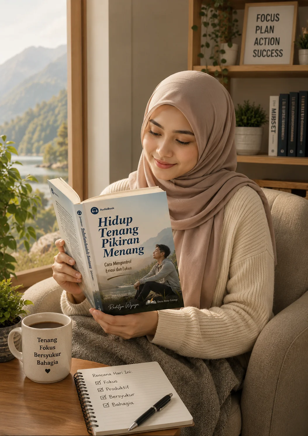 HIDUP TENANG PIKIRAN MENANG : Cara Mengontrol Emosi dan Fokus preview 1