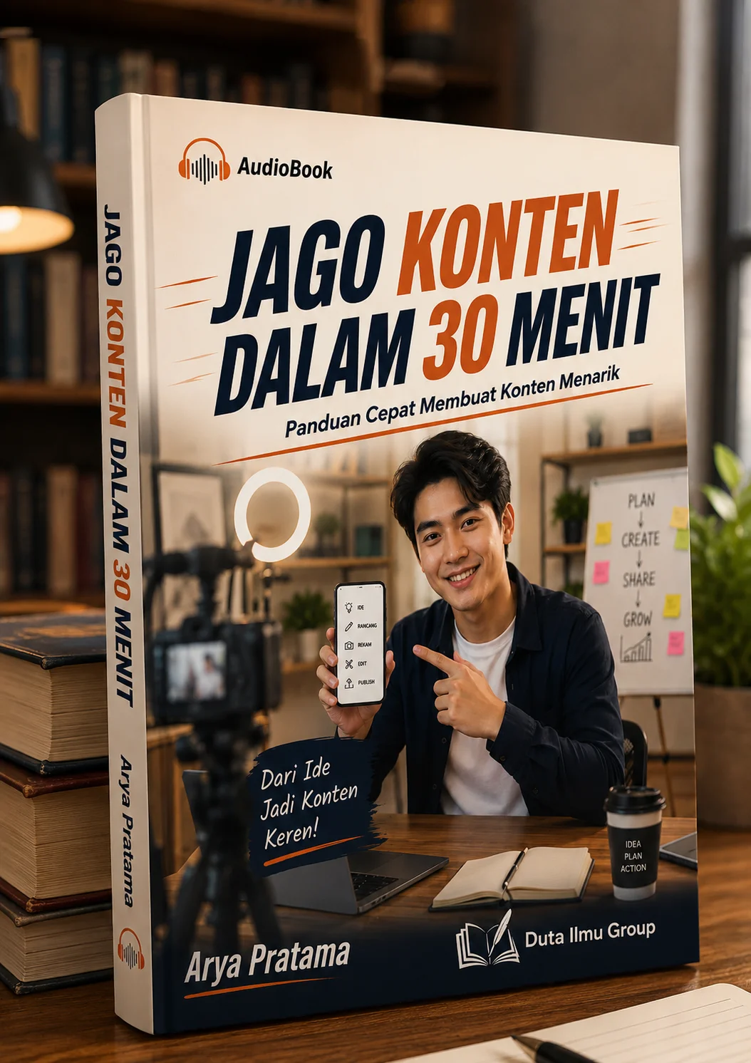 JAGO KONTEN DALAM 30 MENIT : Panduan Cepat Membuat Konten Menarik preview 2