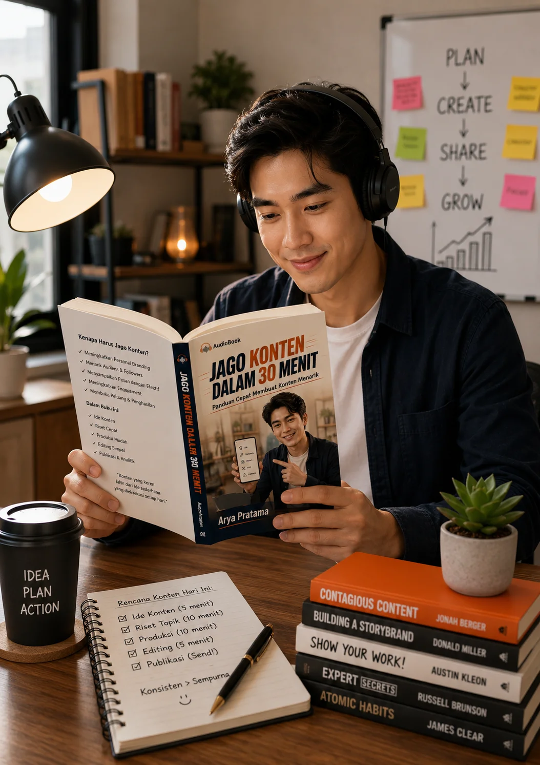 JAGO KONTEN DALAM 30 MENIT : Panduan Cepat Membuat Konten Menarik preview 3