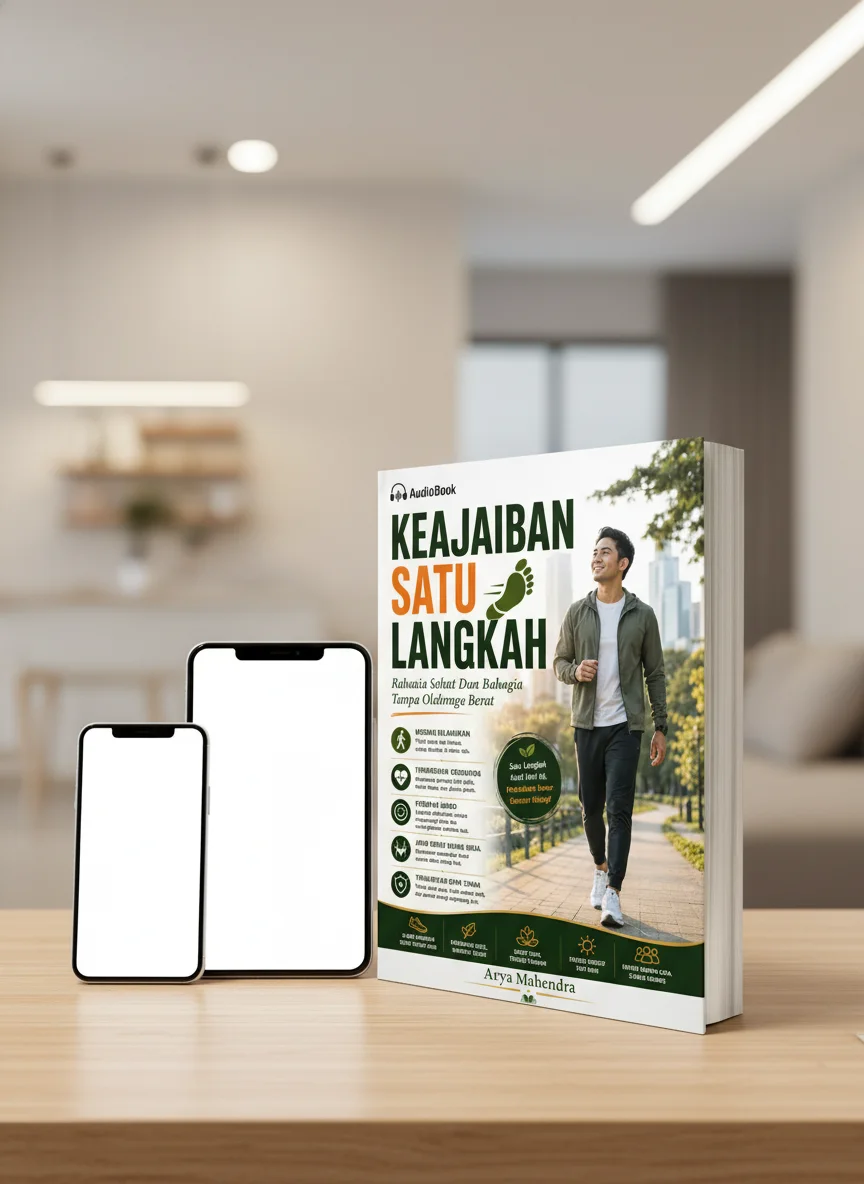 KEAJAIBAN SATU LANGKAH Rahasia Sehat Dan Bahagia Tanpa Olahraga Berat preview 4