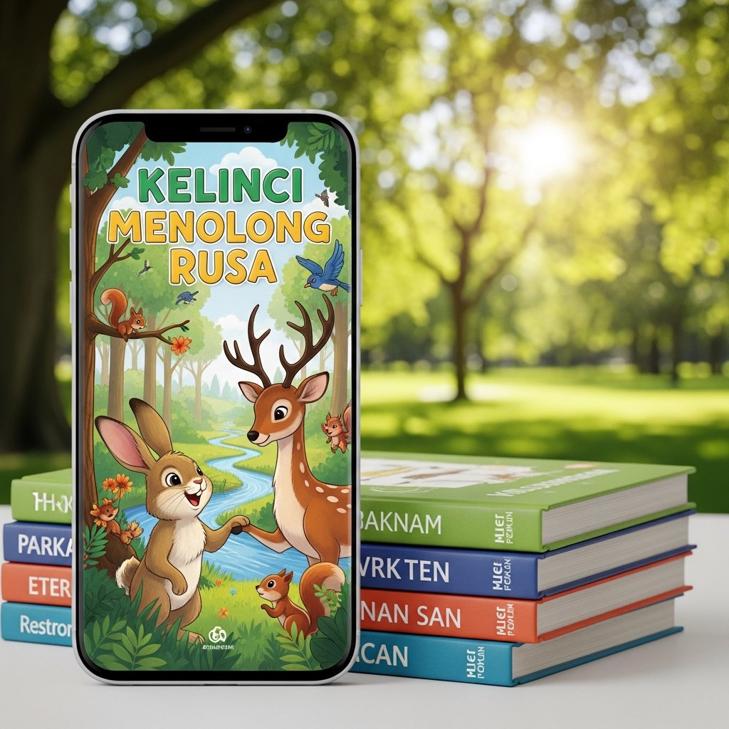 KELINCI MENOLONG RUSA Kebaikan Menguatkan Persahabatan preview 4