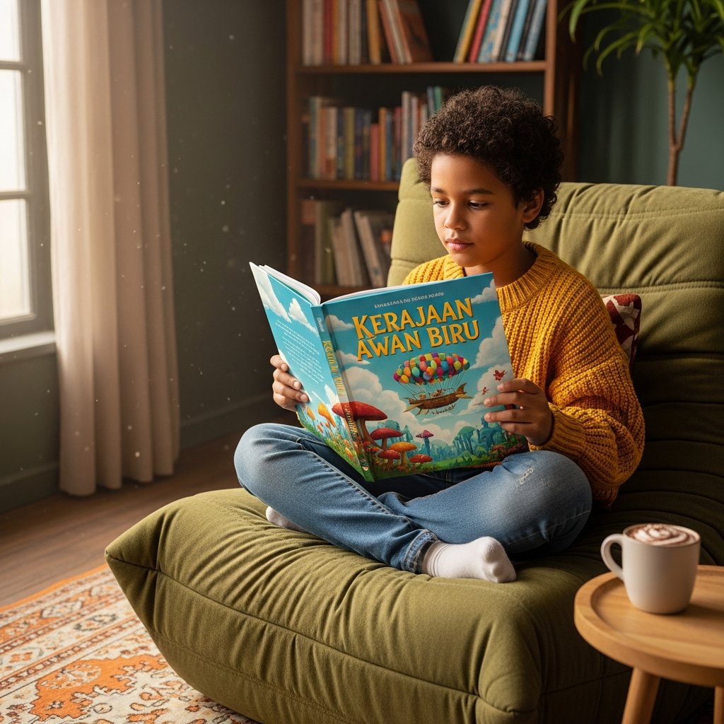KERAJAAN AWAN BIRU Petualangan Penuh Harapan preview 1