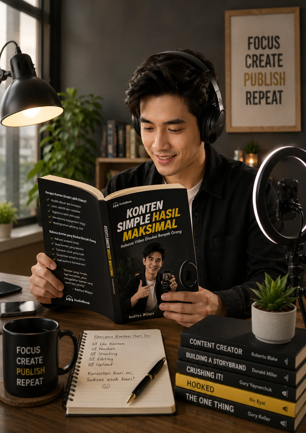 KONTEN SIMPLE HASIL MAKSIMAL : Rahasia Video Disukai Banyak Orang preview 3