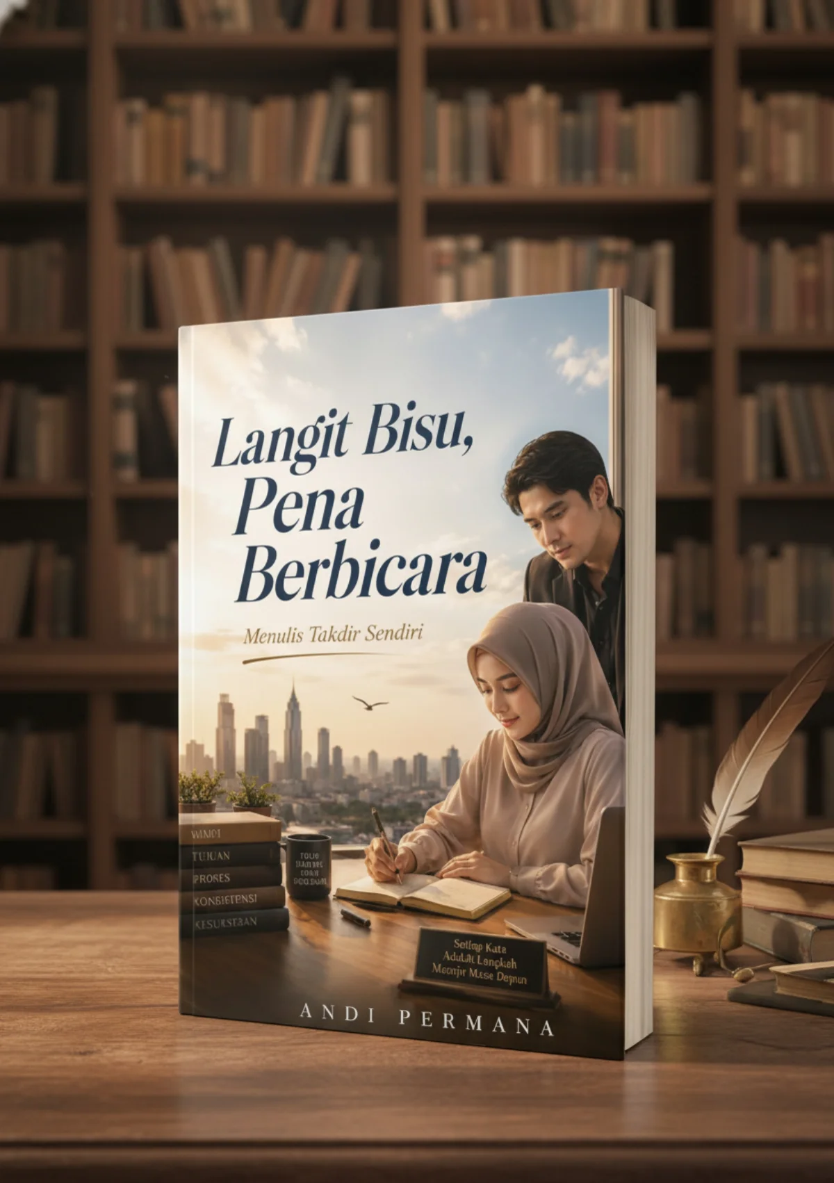 LANGIT BISU, PENA BERBICARA : Menulis Takdir Sendiri preview 2