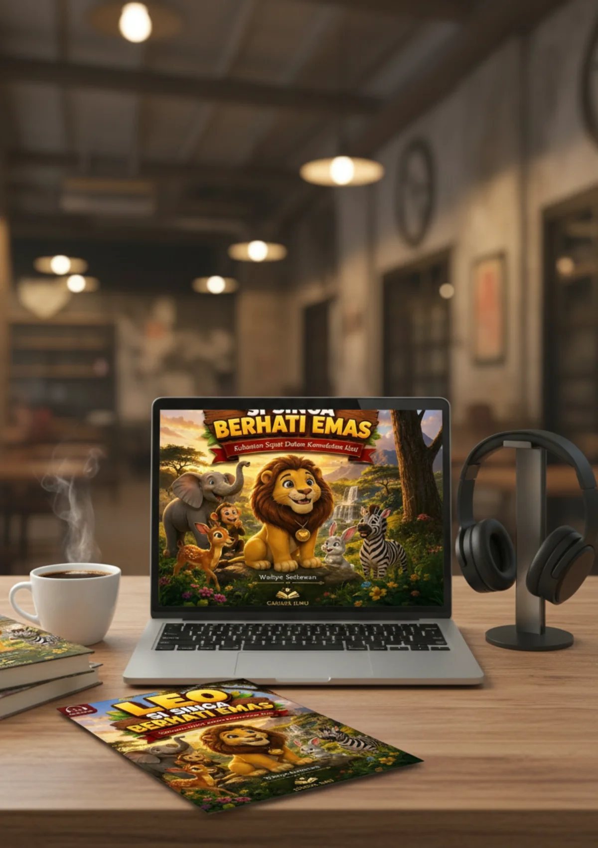 LEO SI SINGA BERHATI EMAS Kekuatan Sejati Dalam Kerendahan Hati preview 3