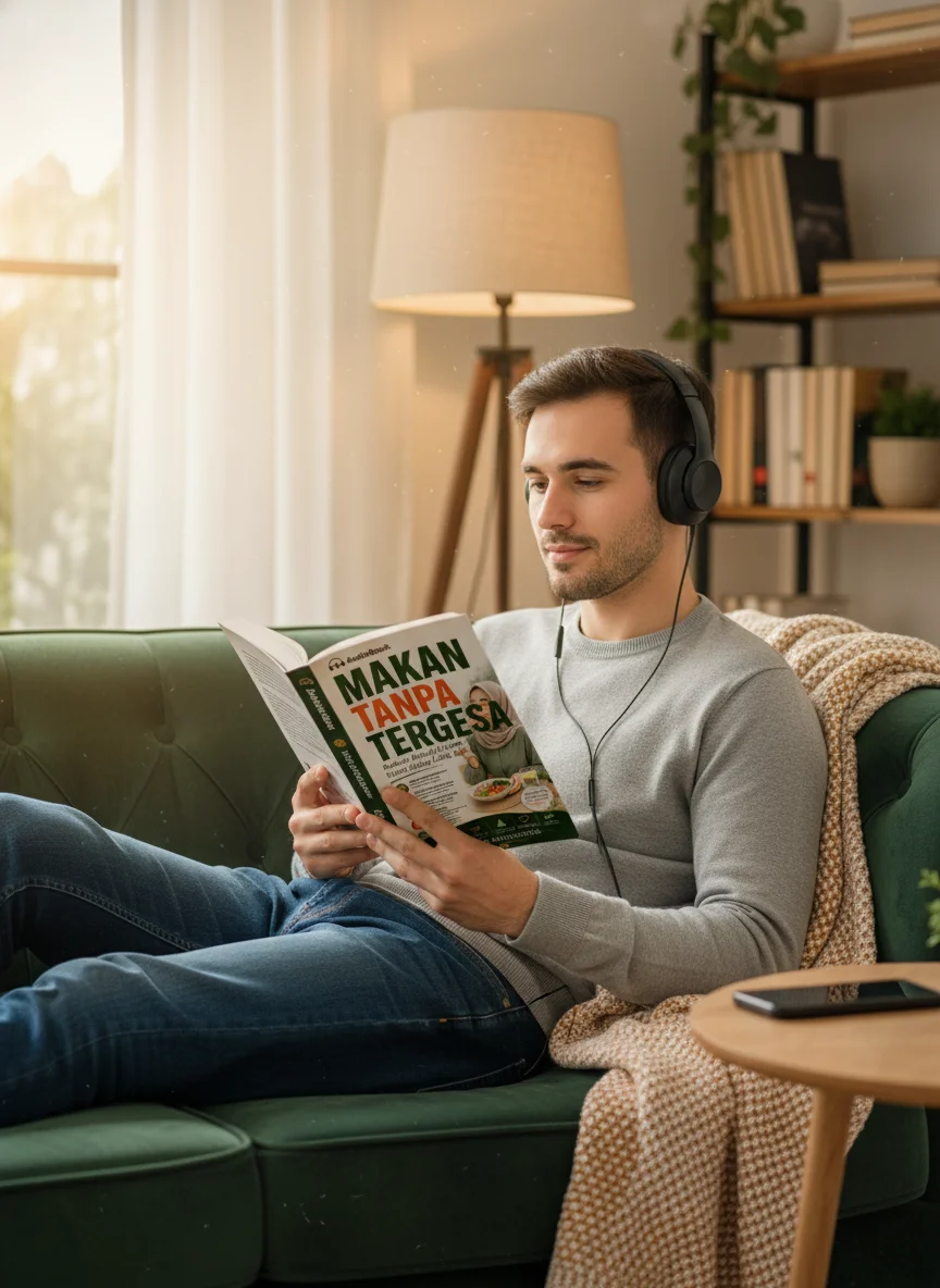 MAKAN TANPA TERGESA Rahasia Mindful Eating Untuk Hidup Lebih Sehat preview 1