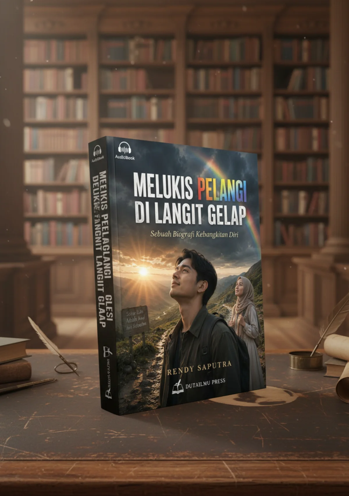 MELUKIS PELANGI DI LANGIT YANG GELAP : Sebuah Biografi Pengembangan Diri preview 2