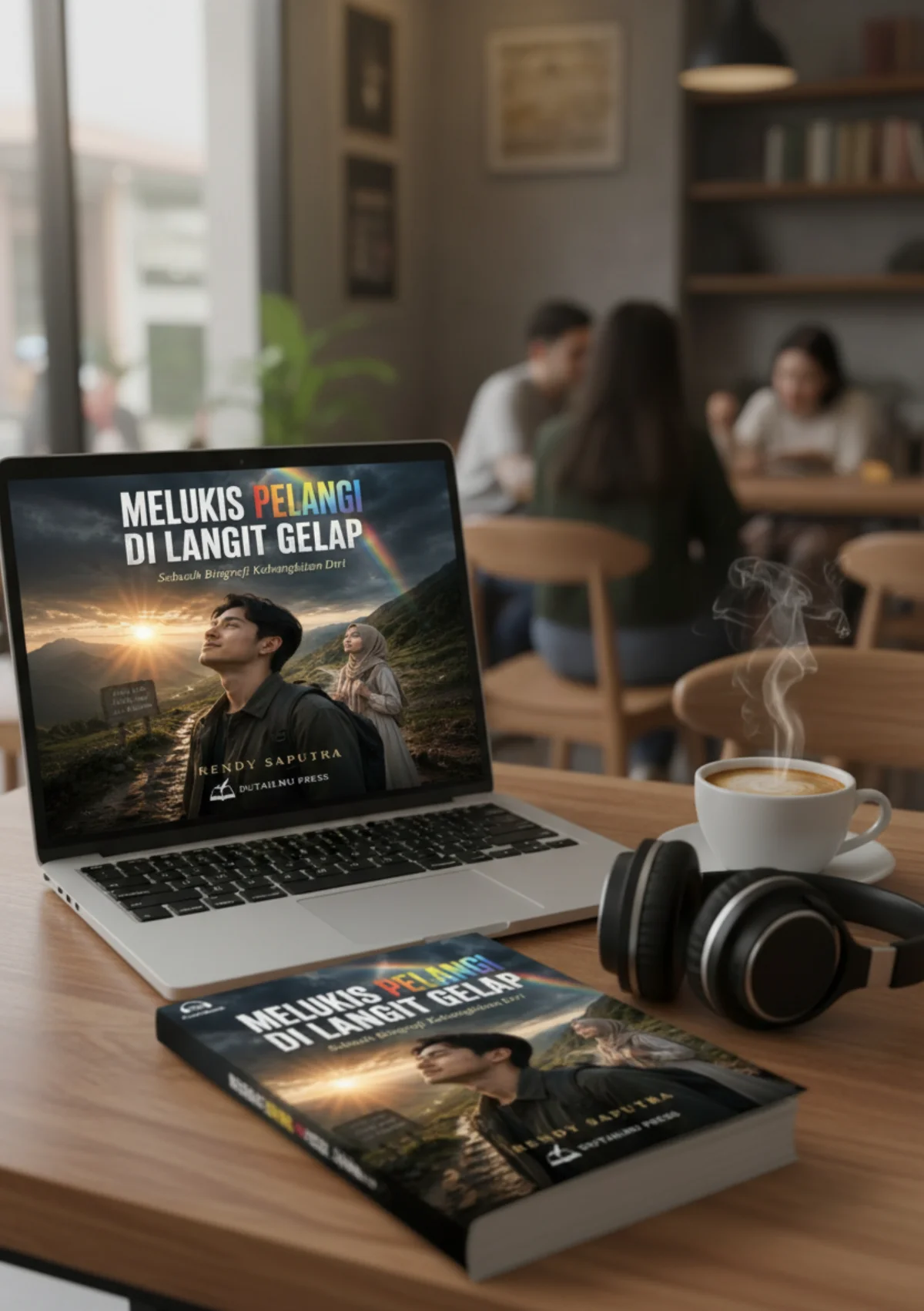 MELUKIS PELANGI DI LANGIT YANG GELAP : Sebuah Biografi Pengembangan Diri preview 3