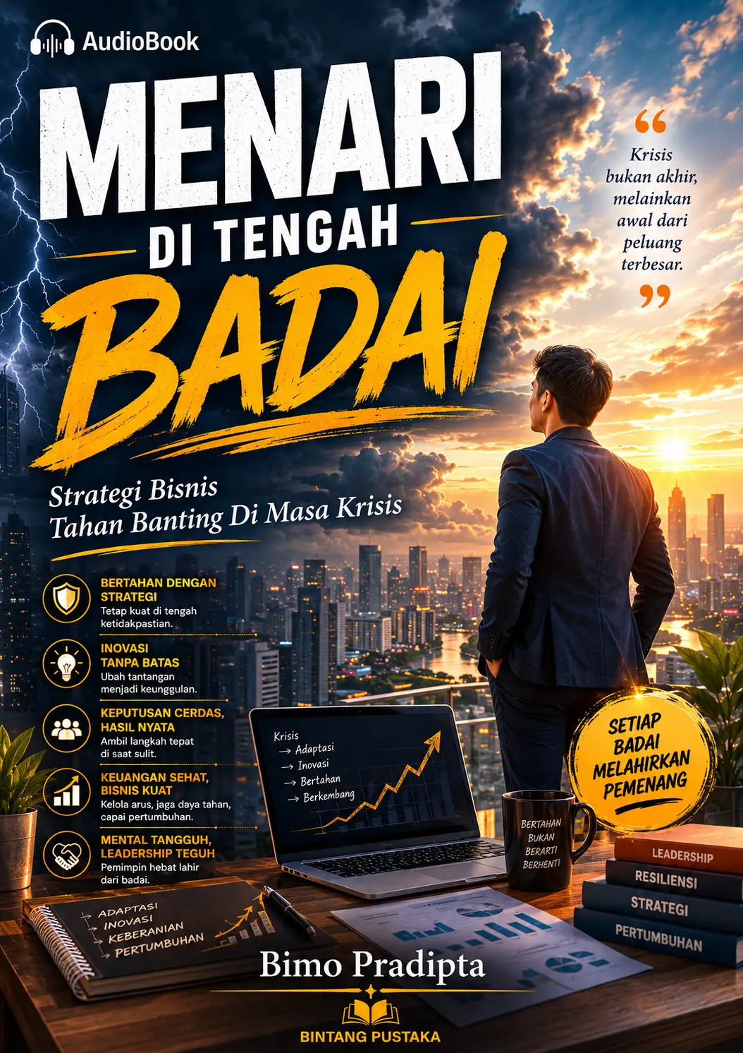 MENARI DI TENGAH BADAI Strategi Bisnis Tahan Banting Di Masa Krisis