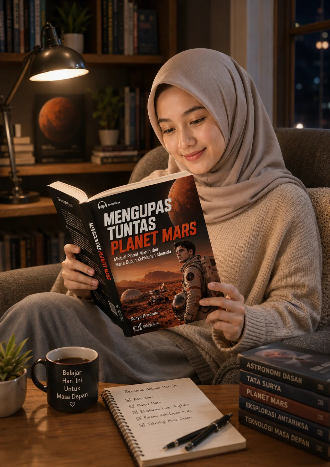 MENGUPAS TUNTAS PLANET MARS : Misteri Planet Merah dan Masa Depan Umat Manusia  preview 3