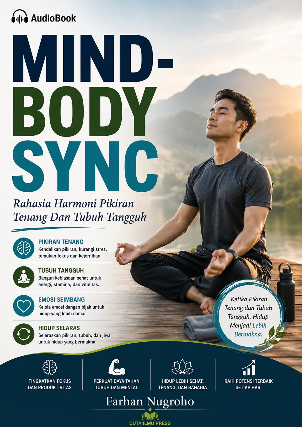 MIND-BODY SYNC Rahasia Harmoni Pikiran Tenang Dan Tubuh Tangguh
