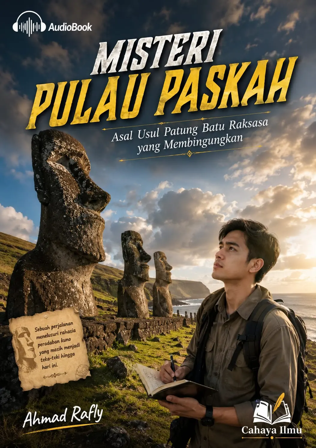 MISTERI PULAU PASKAH : Asal Usul Patung Batu Raksasa yang Membingungkan