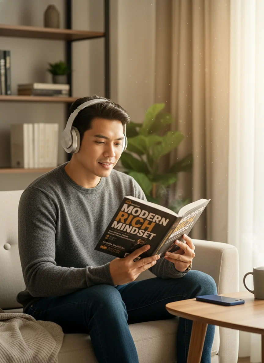 MODERN RICH MINDSET Transformasi Mental Menuju Kebebasan Finansial preview 1