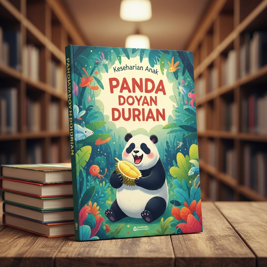 PANDA DOYAN DURIAN Makan Buah Kesukaan preview 3