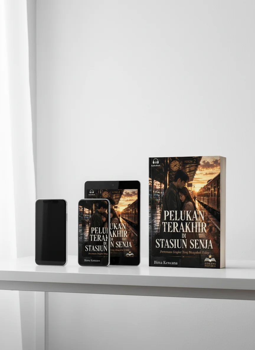 PELUKAN TERAKHIR DI STASIUN SENJA - Pertemuan Singkat Yang Mengubah Hidup preview 1
