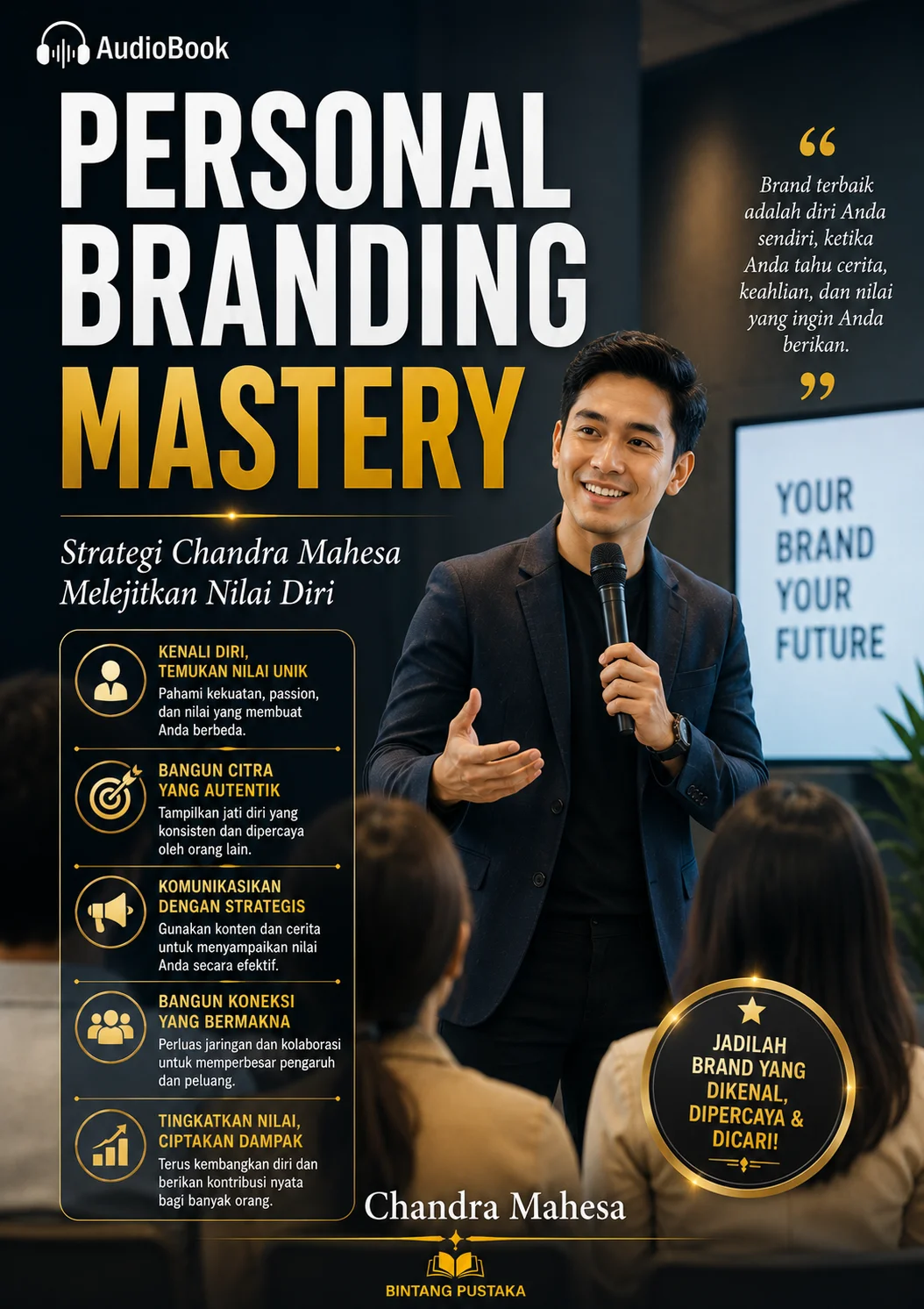 PERSONAL BRANDING MASTERY Strategi Chandra Mahesa Melejitkan Nilai Diri