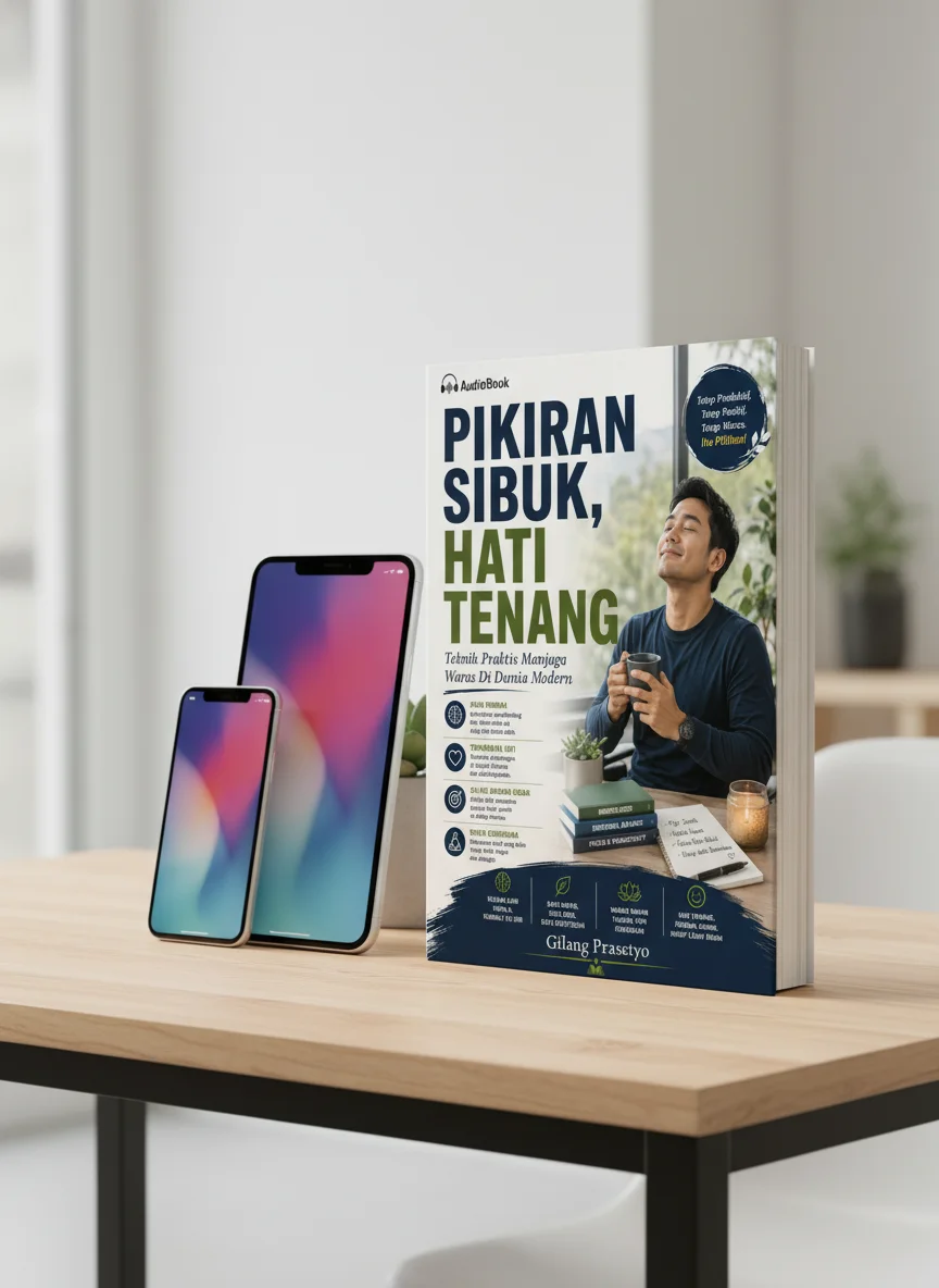 PIKIRAN SIBUK, HATI TENANG Teknik Praktis Menjaga Waras Di Dunia Modern preview 4