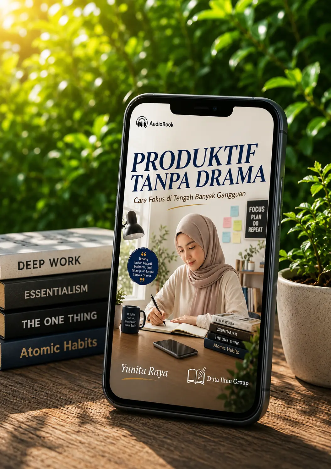 PRODUKTIF TANPA DRAMA : Cara Fokus di Tengah Banyak Gangguan  preview 4