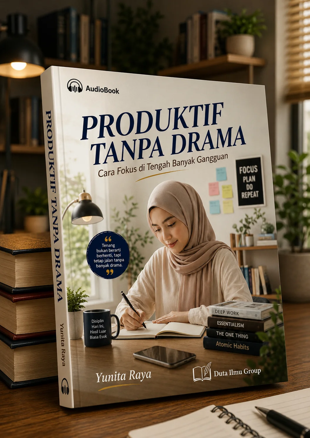 PRODUKTIF TANPA DRAMA : Cara Fokus di Tengah Banyak Gangguan  preview 2