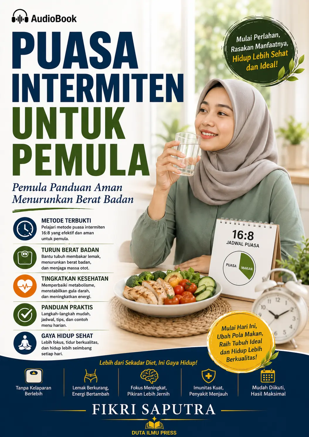 PUASA INTERMITEN UNTUK PEMULA Panduan Aman Menurunkan Berat Badan