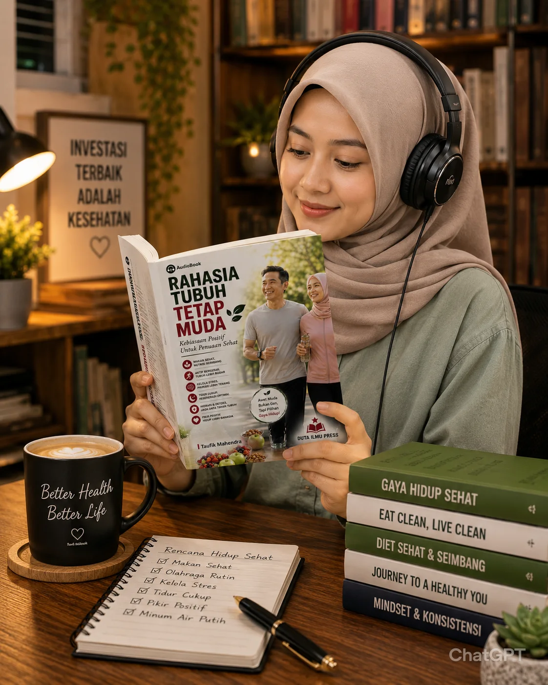 RAHASIA TUBUH TETAP MUDA Kebiasaan Positif Untuk Penuaan Sehat preview 3