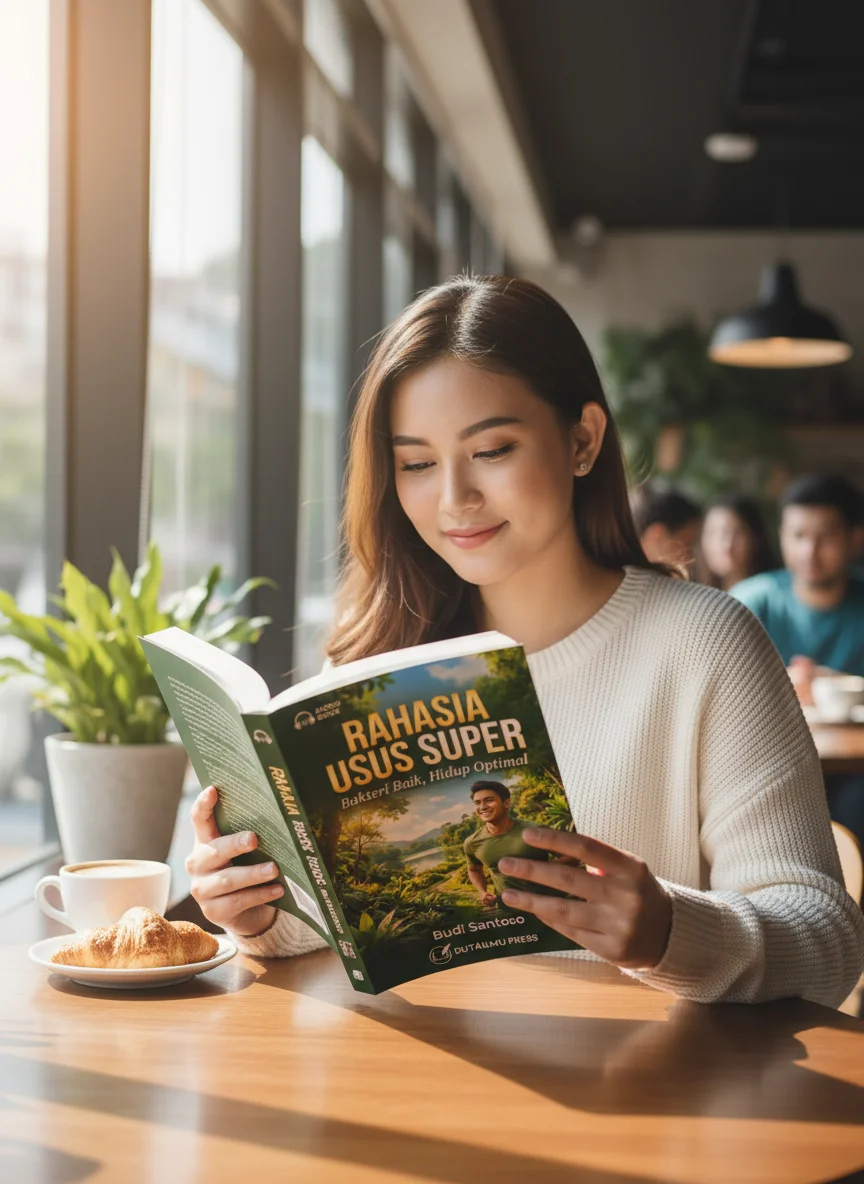 RAHASIA USUS SUPER  Bakteri Baik, Hidup Optimal preview 3