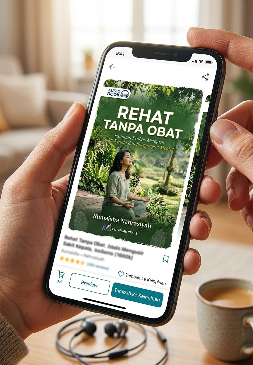 REHAT TANPA OBAT Panduan Praktis Mengusir Sakit Kepala dan Ketegangan Mental preview 3