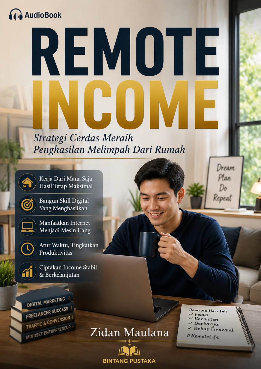 REMOTE INCOME Strategi Cerdas Meraih Penghasilan Melimpah Dari Rumah