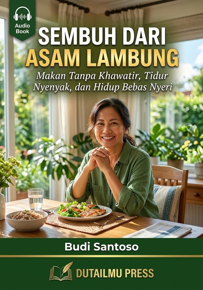SEMBUH DARI ASAM LAMBUNG - Makan Tanpa Khawatir, Tidur Nyenyak dan Hidup Bebas Nyeri