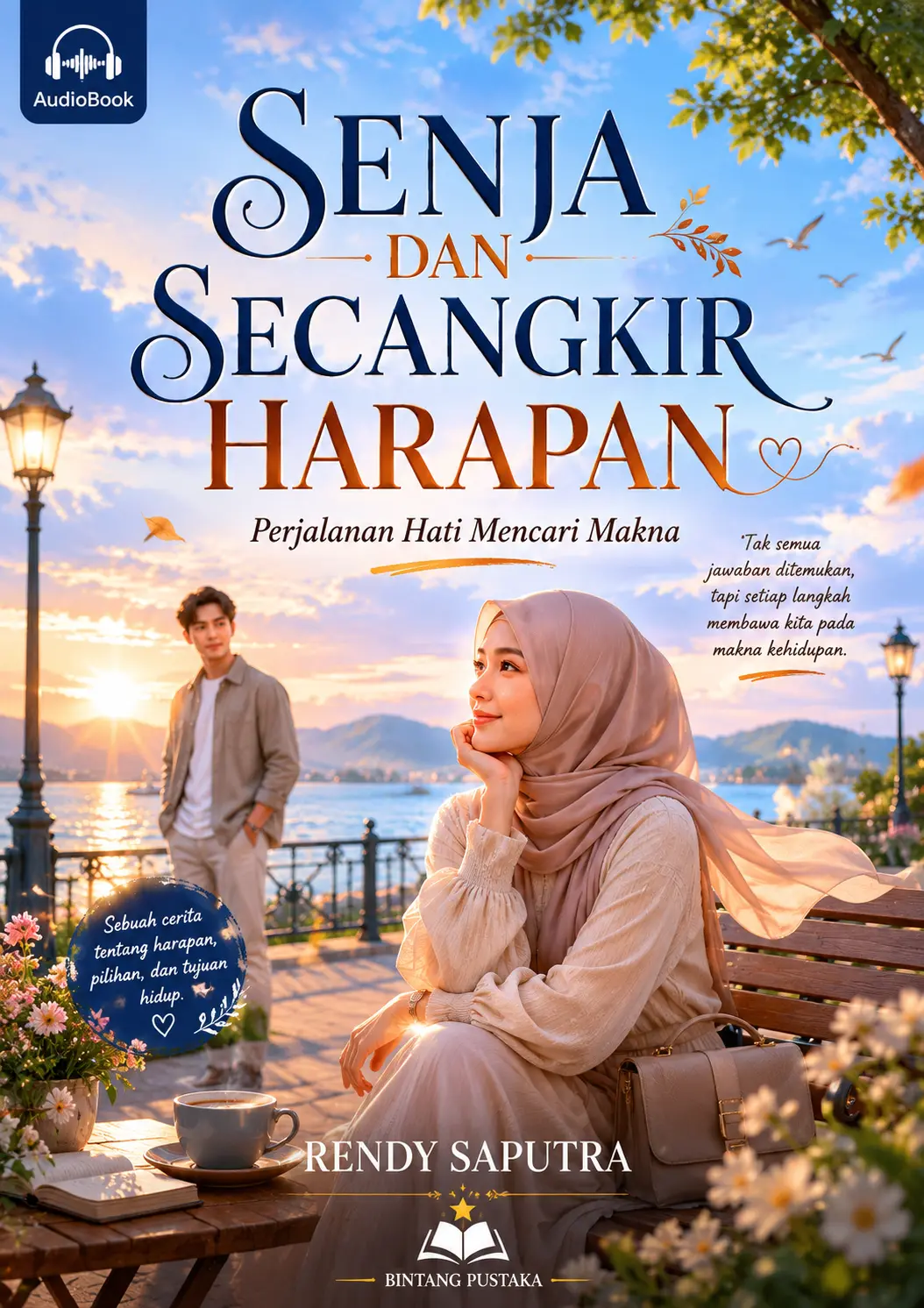 SENJA DAN SECANGKIR HARAPAN Perjalanan Hati Mencari Makna