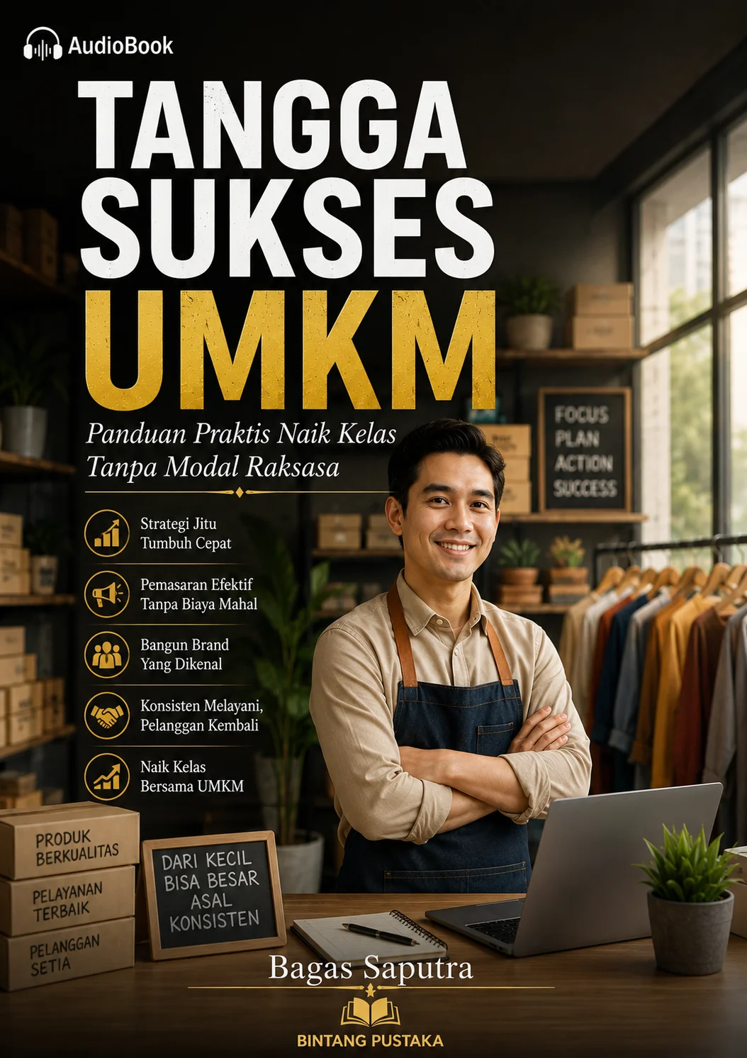 TANGGA SUKSES UMKM Panduan Praktis Naik Kelas Tanpa Modal Raksasa
