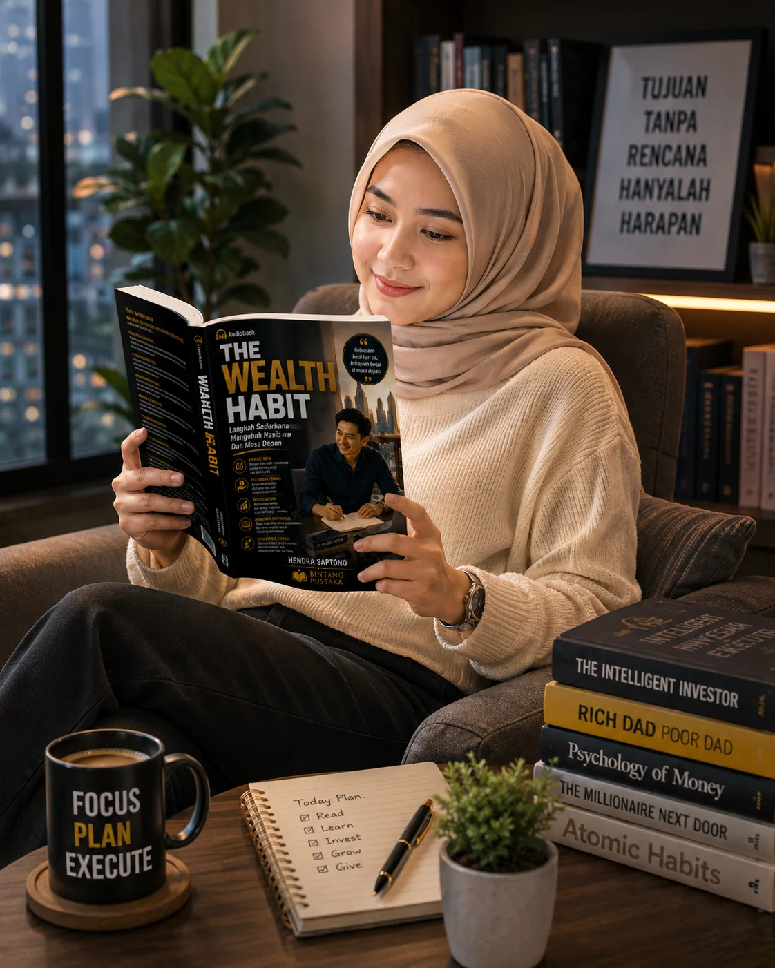THE WEALTH HABIT Langkah Sederhana Mengubah Nasib Dan Masa Depan preview 1