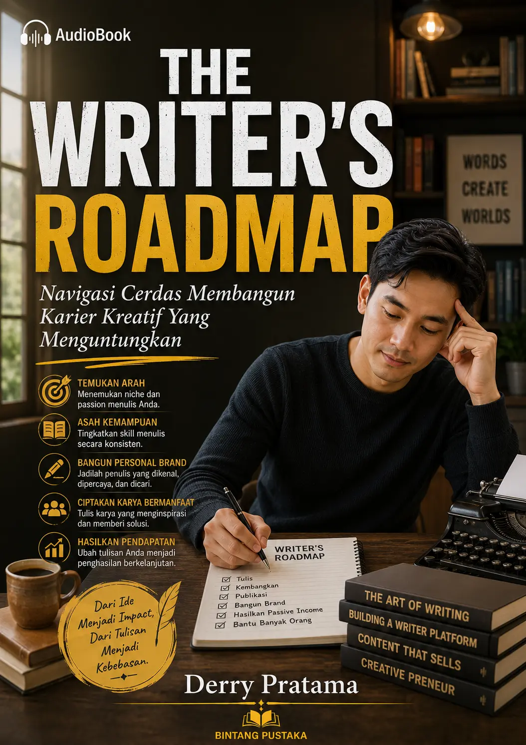 THE WRITER’S ROADMAP Navigasi Cerdas Membangun Karier Kreatif Yang Menguntungkan