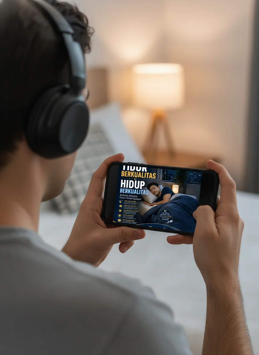 TIDUR BERKUALITAS HIDUP BERKUALITAS Rahasia Istirahat Untuk Tubuh Optimal preview 3