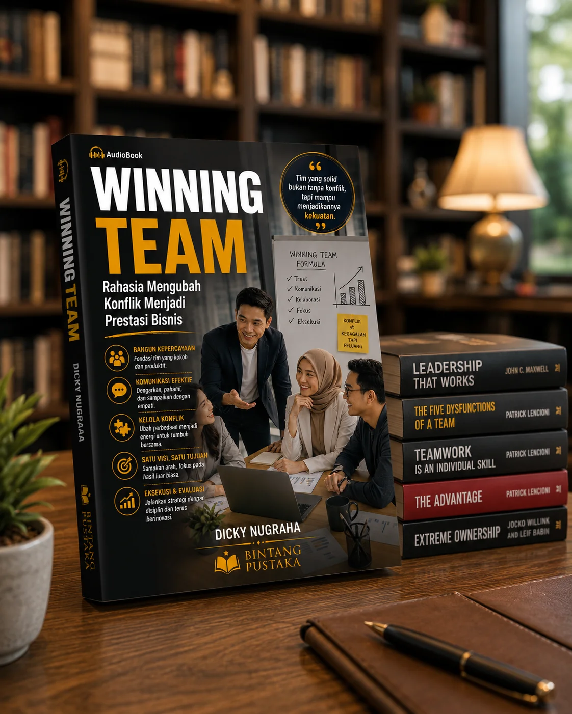 WINNING TEAM Rahasia Mengubah Konflik Menjadi Prestasi Bisnis preview 2