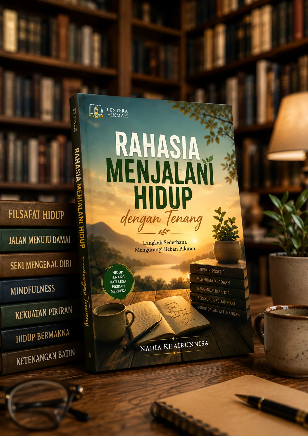 RAHASIA MENJALANI HIDUP DENGAN TENANG-Langkah Sederhana Mengurangi Beban Pikiran preview 3