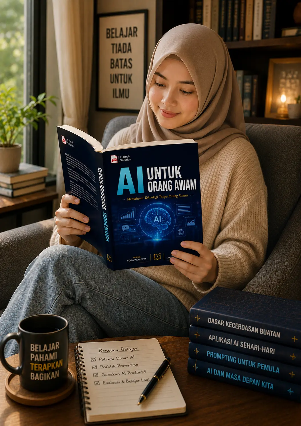 AI UNTUK ORANG AWAM-Memahami Teknologi Tanpa Pusing Rumus preview 1