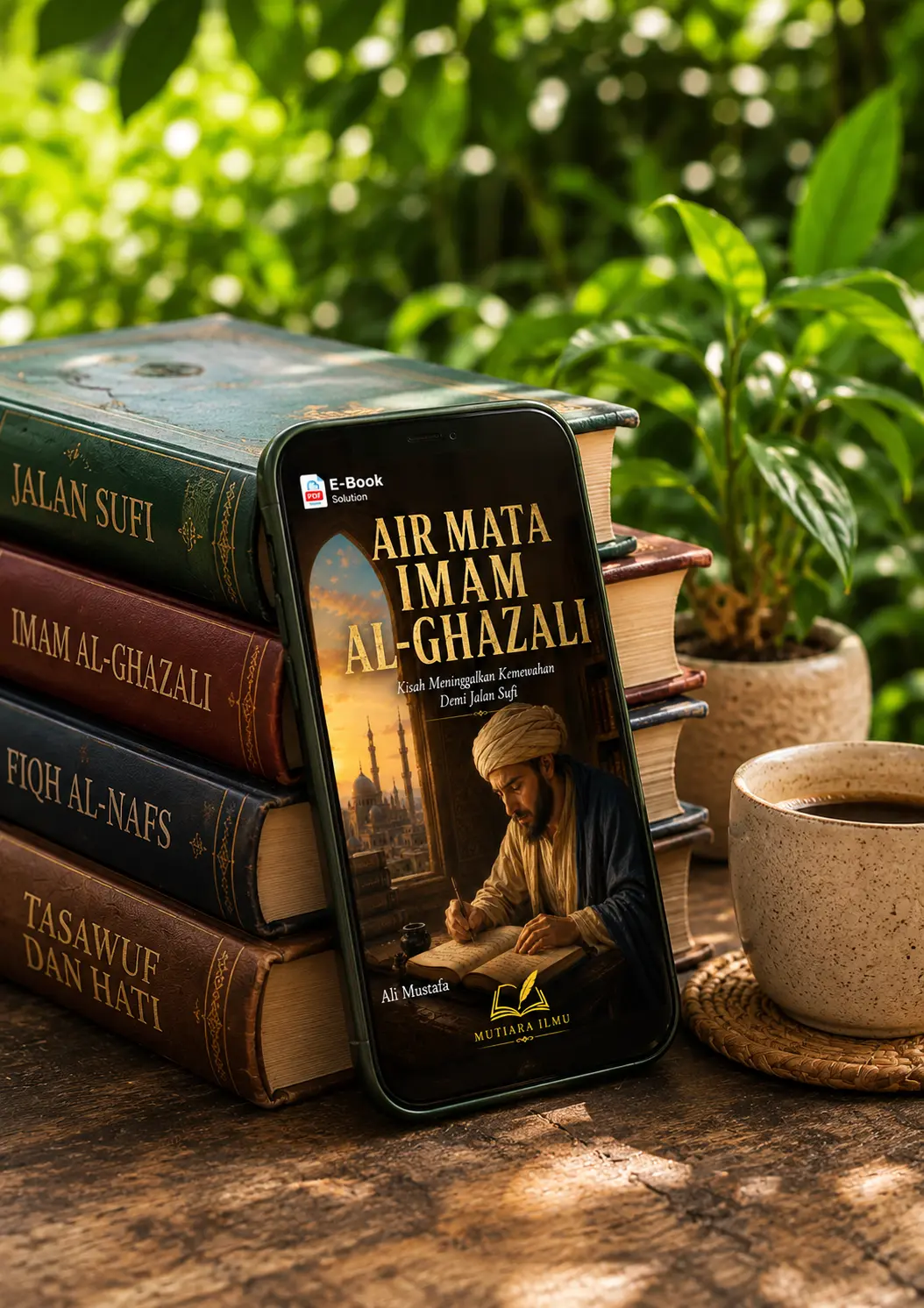 AIR MATA IMAM AL-GHAZALI - Kisah Meninggalkan Kemewahan Demi Jalan Sufi preview 1