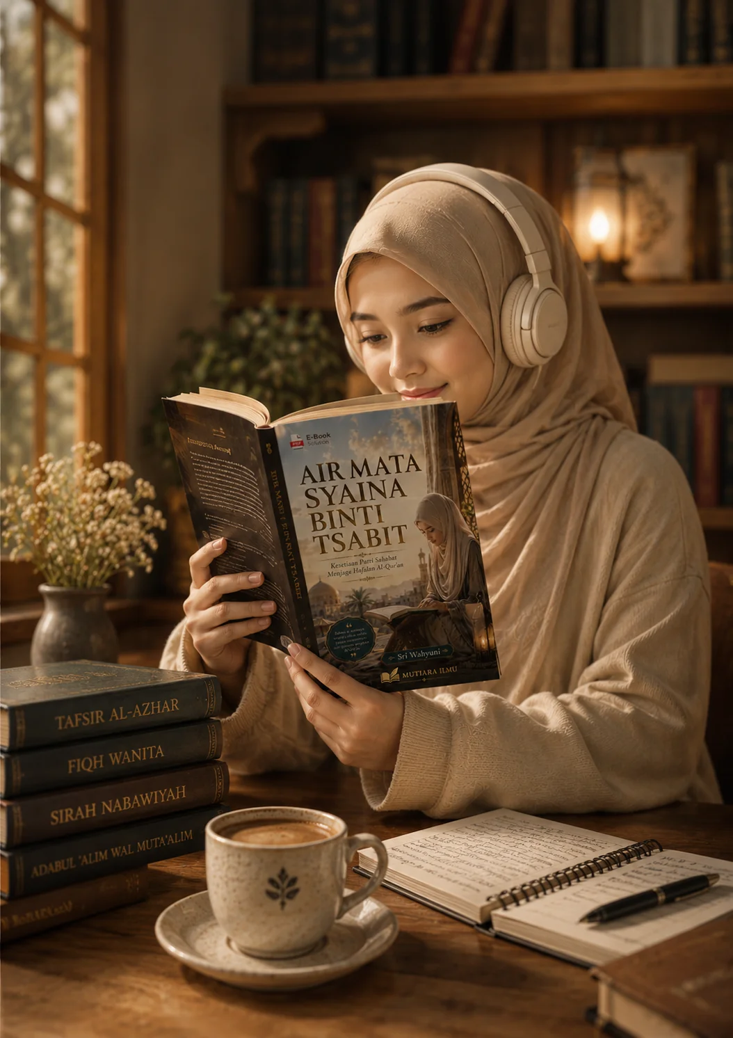 AIR MATA SYAINA BINTI TSABIT -  Kesetiaan Putri Sahabat Menjaga Hafalan Al-Qur'an preview 4