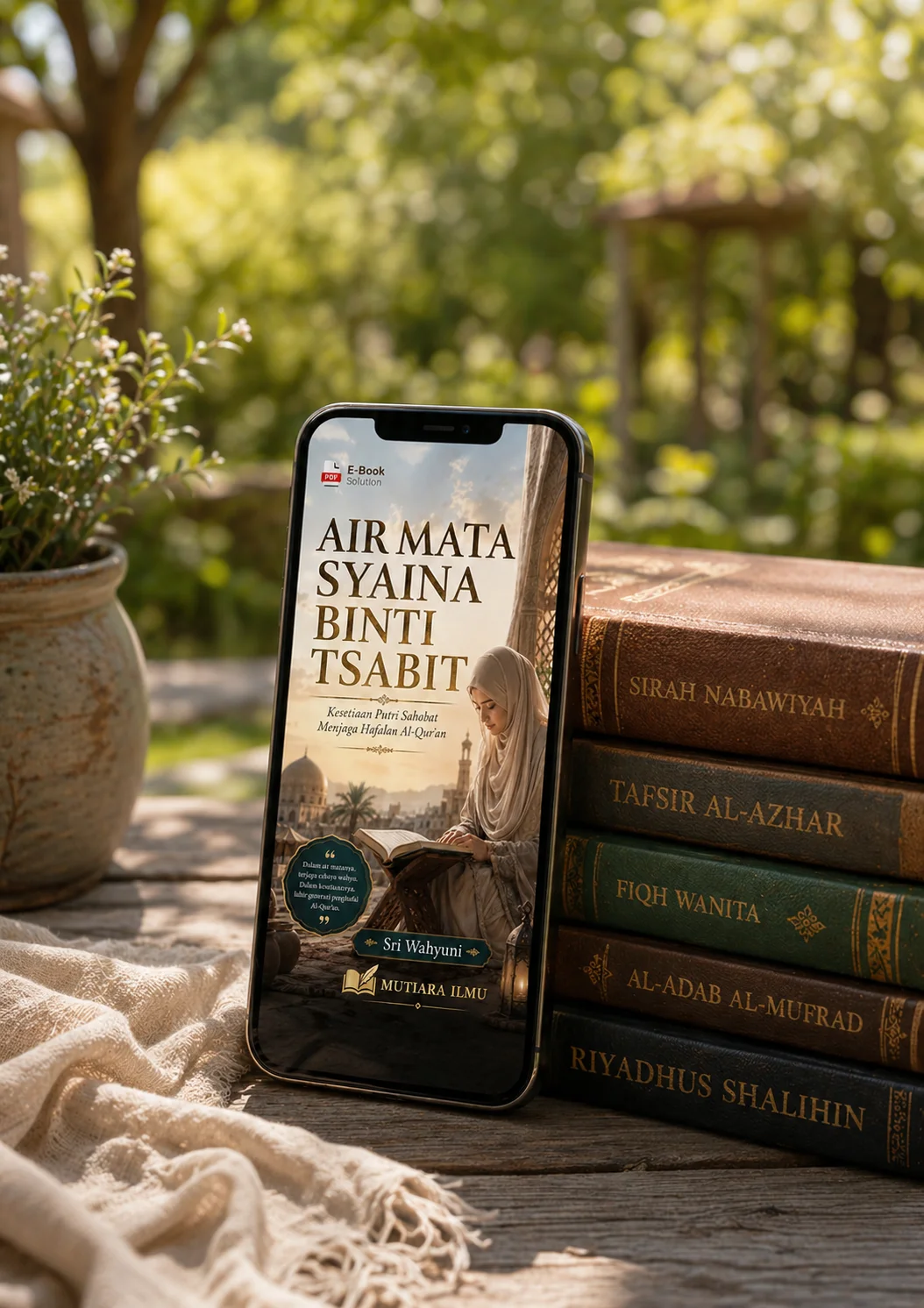 AIR MATA SYAINA BINTI TSABIT -  Kesetiaan Putri Sahabat Menjaga Hafalan Al-Qur'an preview 1