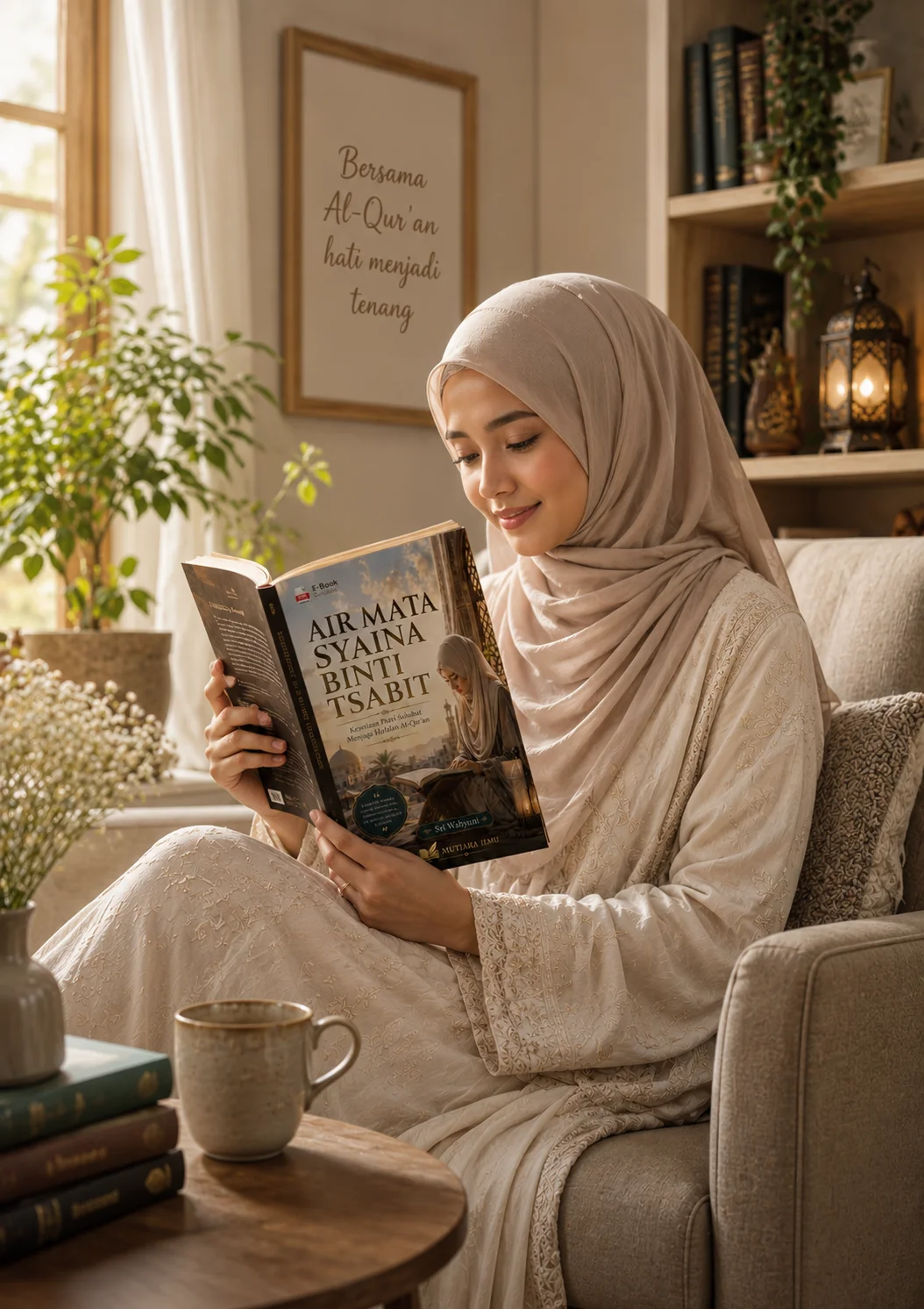 AIR MATA SYAINA BINTI TSABIT -  Kesetiaan Putri Sahabat Menjaga Hafalan Al-Qur'an preview 2